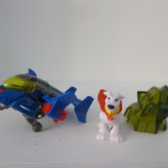 LOT IMAGINEXT SUPERMAN SUPERDOG  KRYPTONITE & JETPACK - Picture 6 of 11